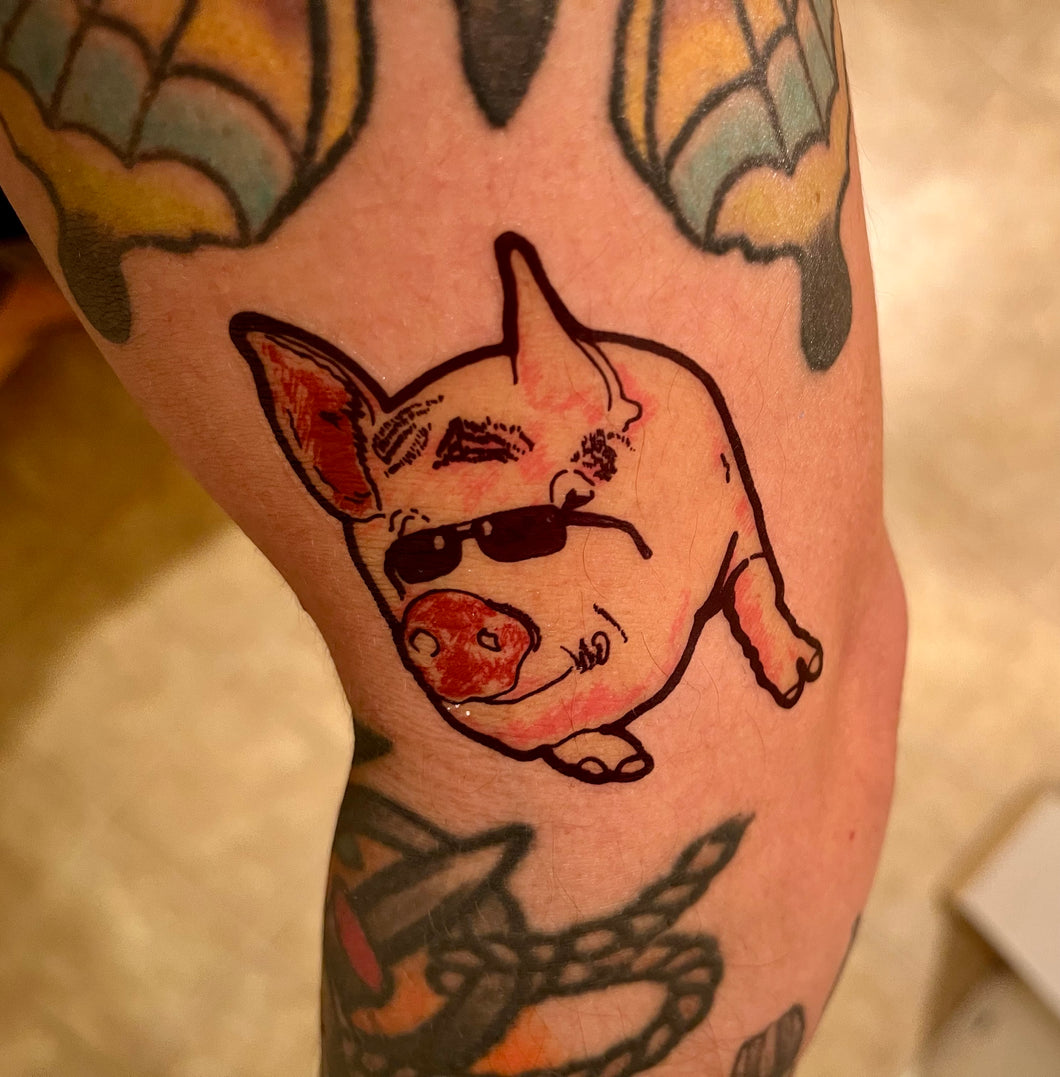 Cool Pig - Tattoo