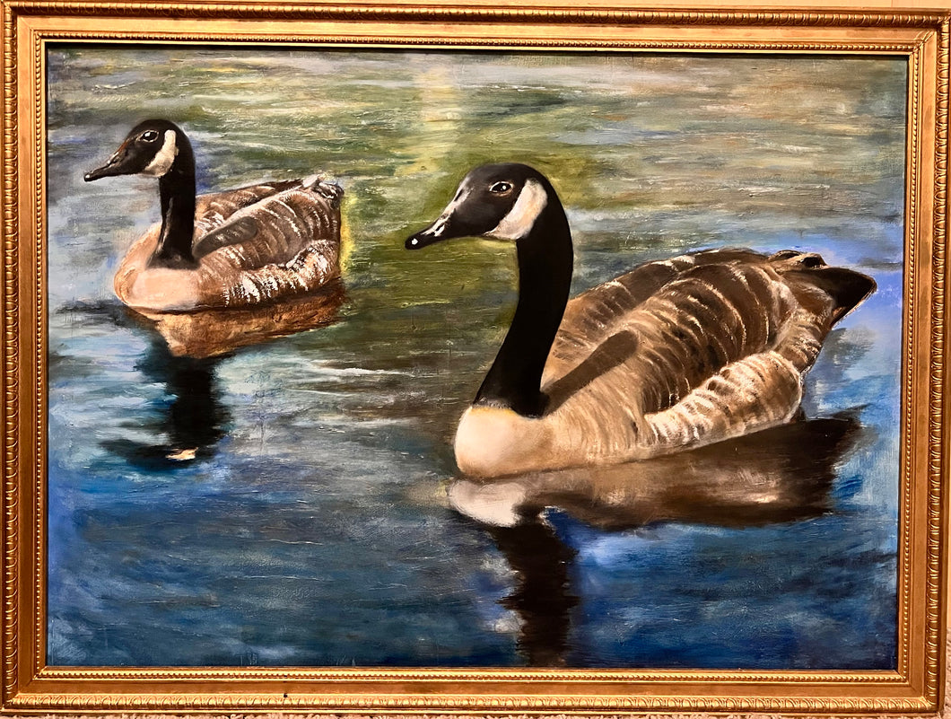 Two Geese Painting