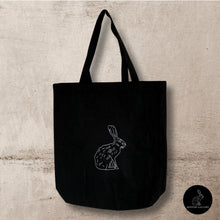 Load image into Gallery viewer, HG Rabbit Logo Tote Bag
